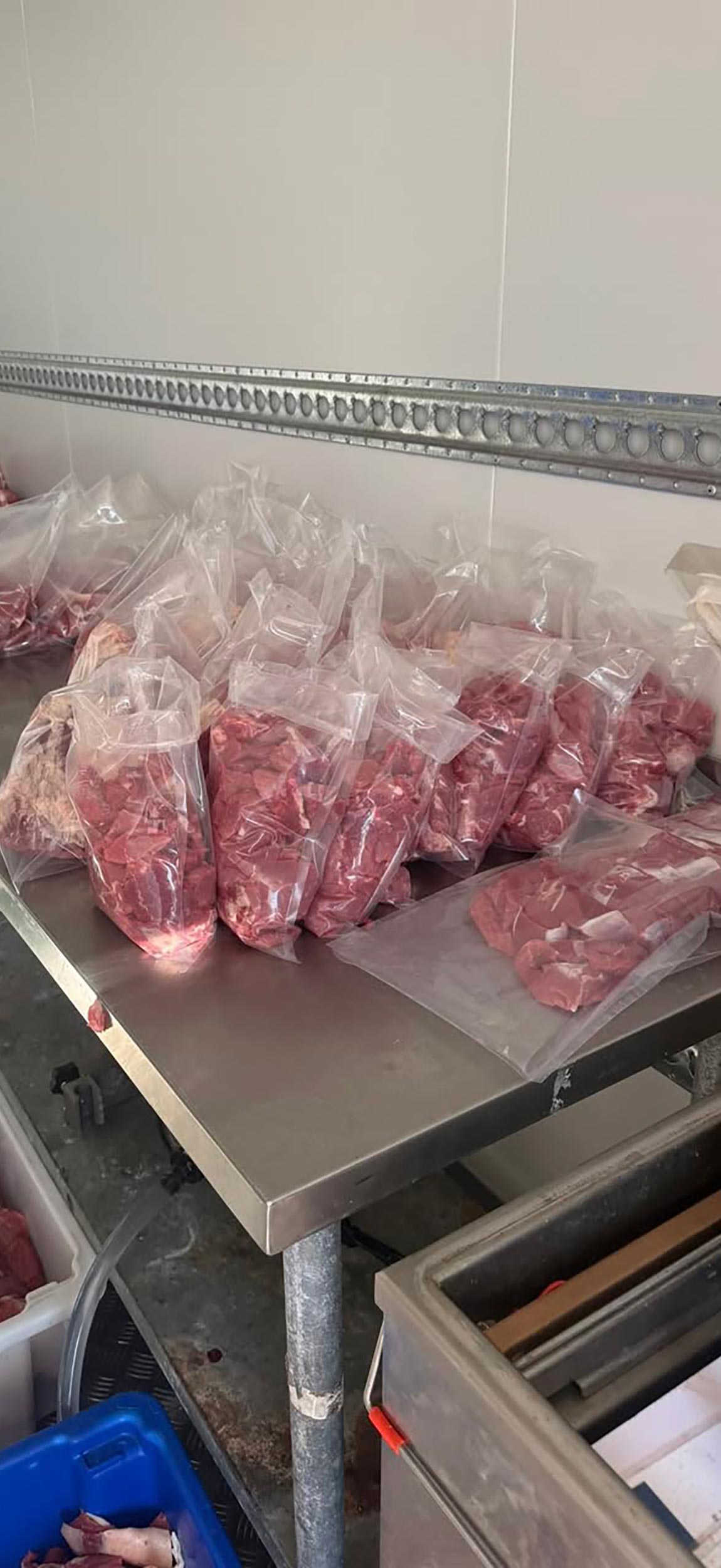 Freezer ready meat